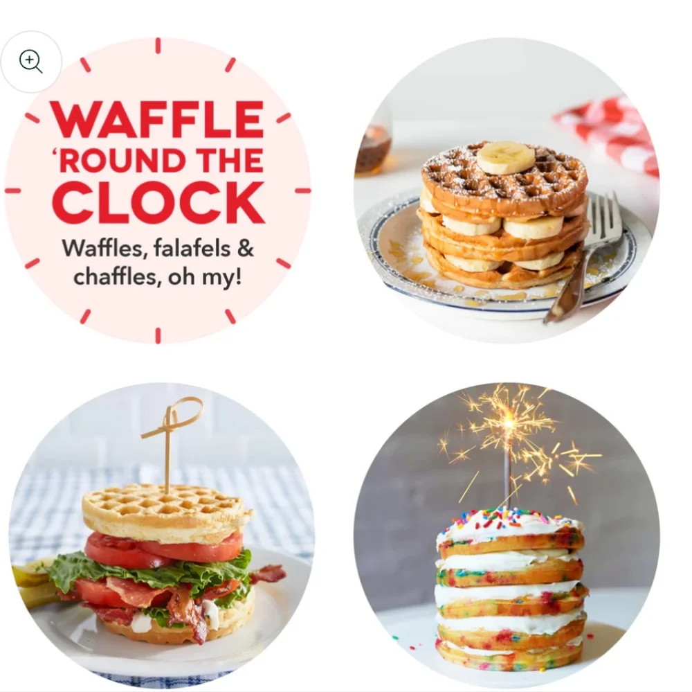 NIB Various Minis - Waffles, Taco Tuesday, Pizzelle Maker, Bundt Cake Maker